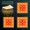 Mars Hydro TS600 100W LED Grow Lights+Indoor Grow Tent Hydroponics Grow Kits Veg Flower Combo