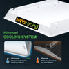 Mars Hydro TS600 100W LED Grow Lights+Indoor Grow Tent Hydroponics Grow Kits Veg Flower Combo