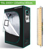 Mars Hydro TSL2000 300W LED Grow Lights + 120x60x180cm Indoor Grow Tent Hydroponics Grow Kits Veg Flower Combo